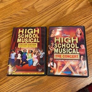 2 High School Musical DVDs